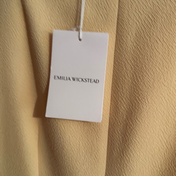 Emilia Wickstead Dresses Emilia Wickstead Belgium Yellow Midi Dress